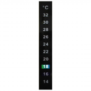 flussigkristallenthermometer 0-32C BREWFERM